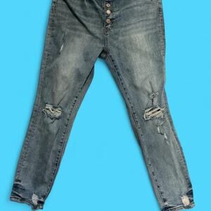 Vervet los angeles distressed skinny